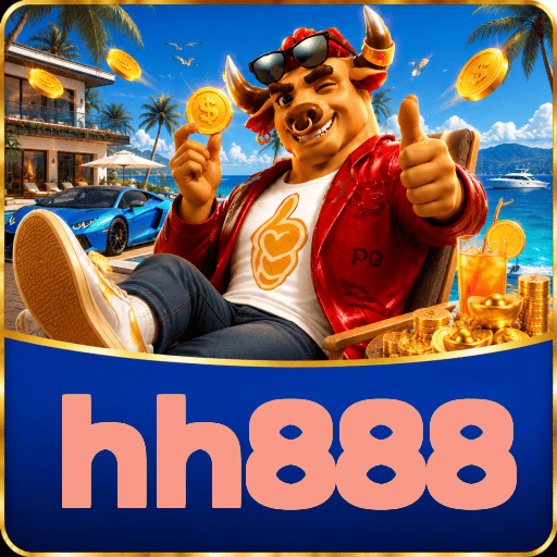 hh888 Logo - Bônus com Rollover Justo